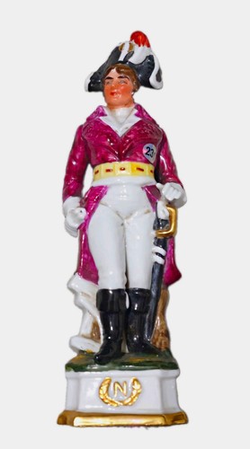 Porcelain military officer - military,