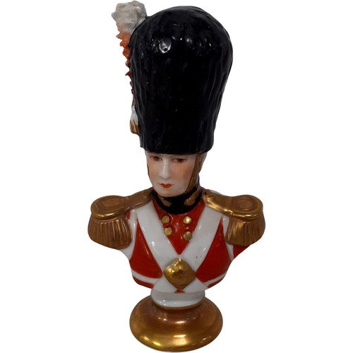 Porcelain military sergeant - military,