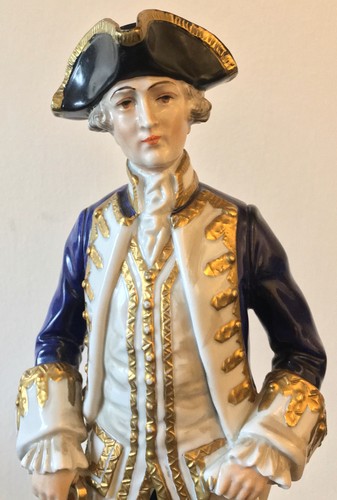 Porcelain volkstedt admiral - volkstedt,