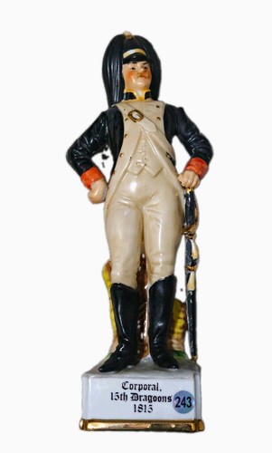 Porcelain military corporal - porcelain,