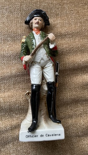 Vintage ceramic officer - vintage,