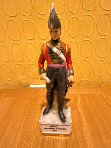 Vintage porcelain military - vintage,