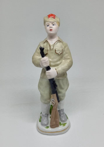 Vintage soviet porcelain red - soviet,