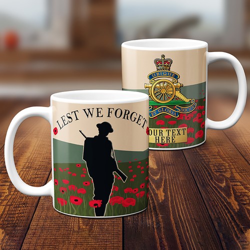Personalised royal artillery - personalised,